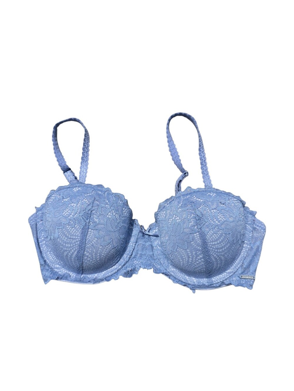 💚34B La Vie En Rose Light Blue Lace Bra | Feminine Everyday Essential